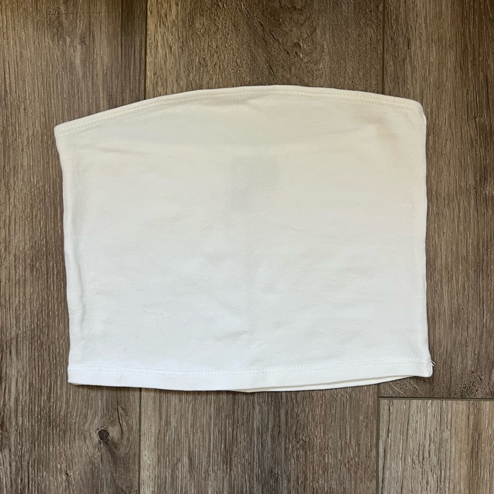 ASOS white tube top